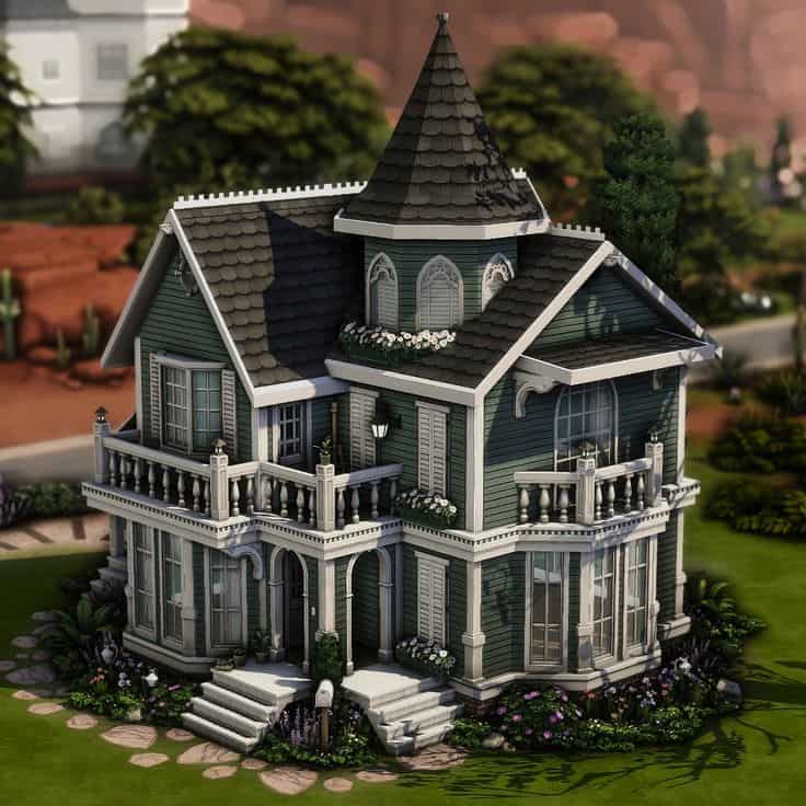 sims 4 victorian home