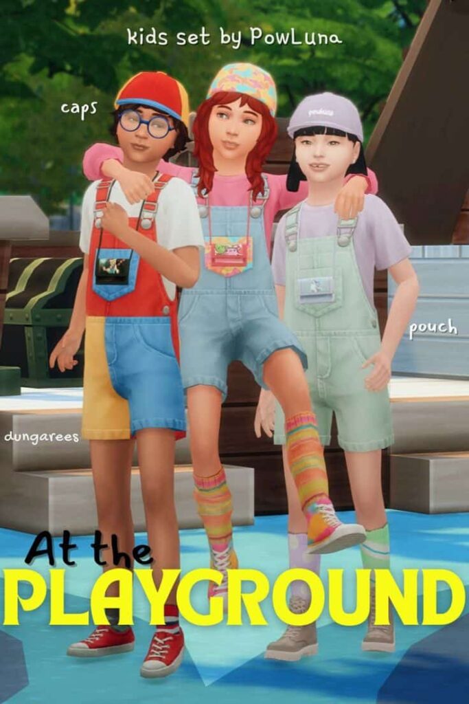 the sims 4 kids cc set