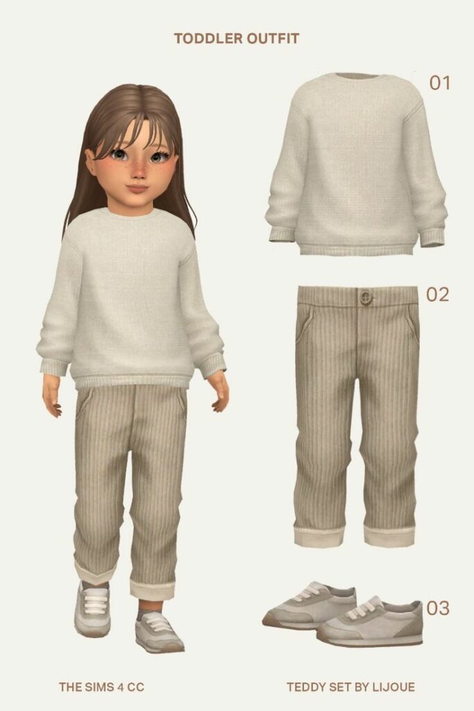 toddler outfit cc sims 4
