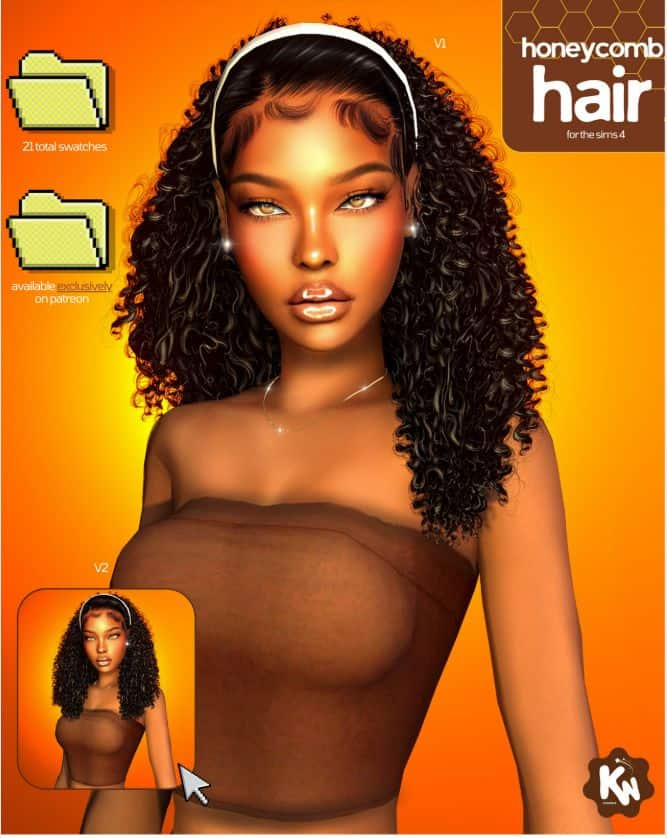 best curly hair cc sims 4