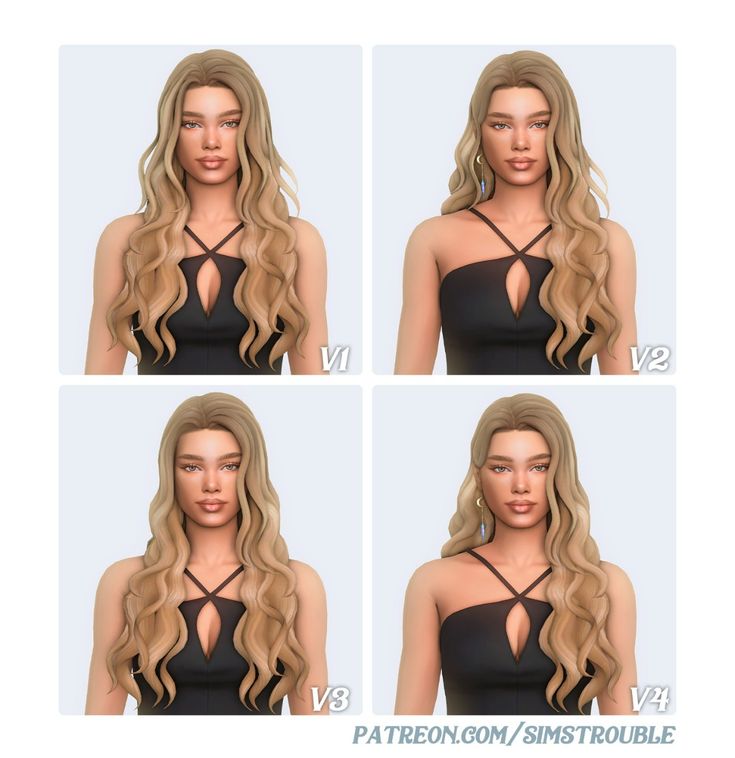 curly hair cc maxis match