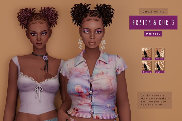 latest sims 4 curly hair cc
