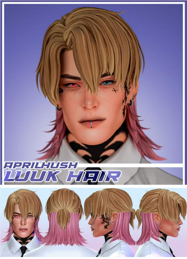sims 4 cc male hair