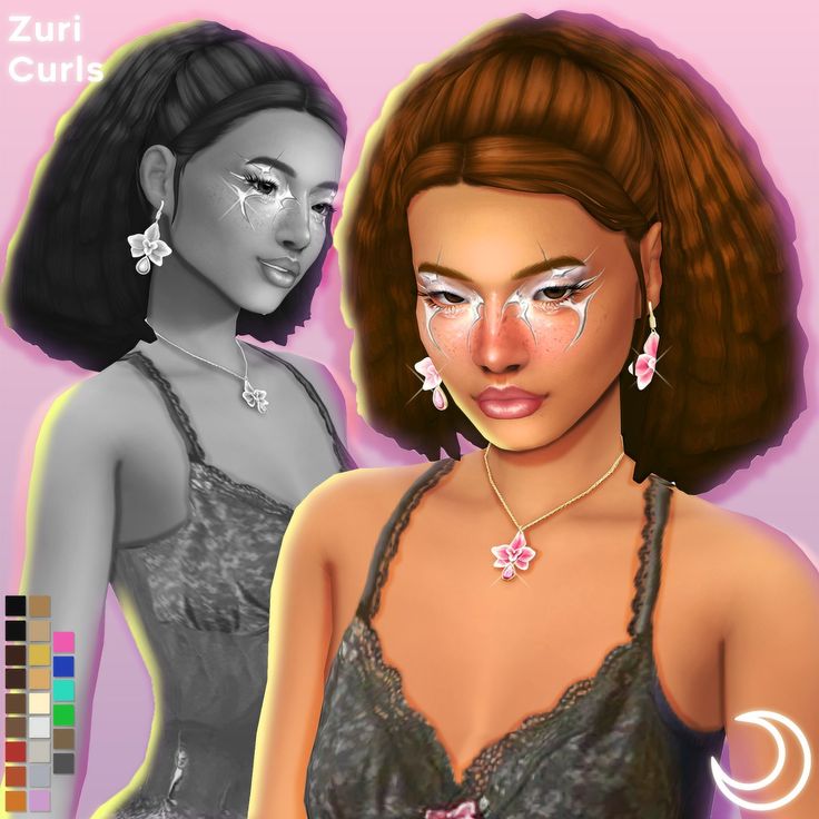 sims 4 curls