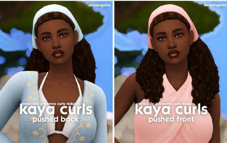 sims 4 curly hair maxis match
