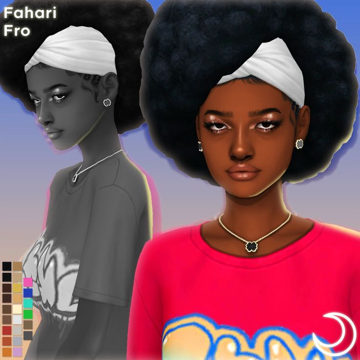 best black cc sims 4