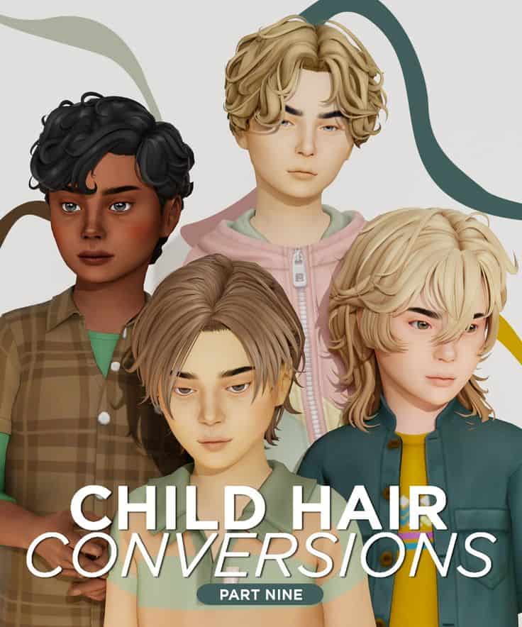 best child hair cc
