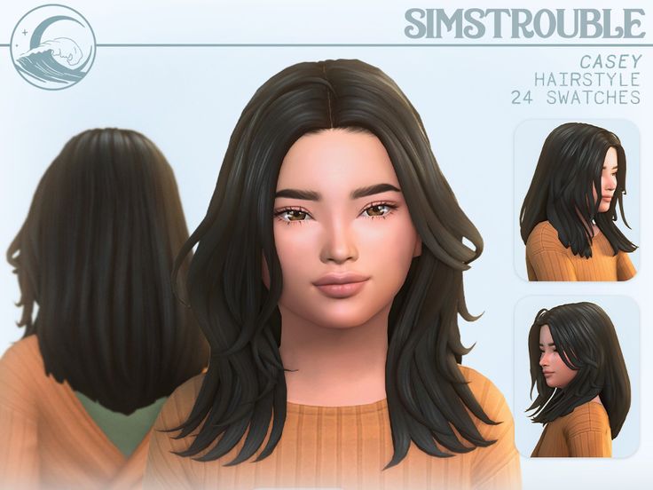 best sims 4 child hair cc maxis match