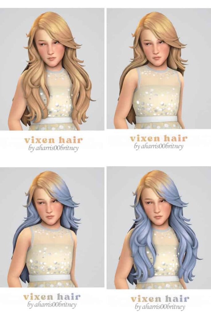 sims 4 child hair cc
