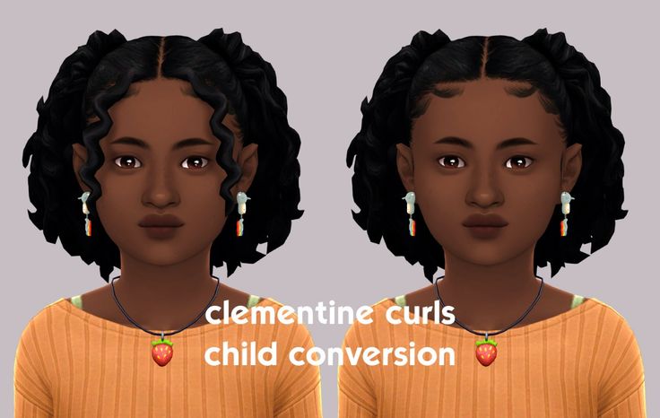best sims 4 child hair conversions