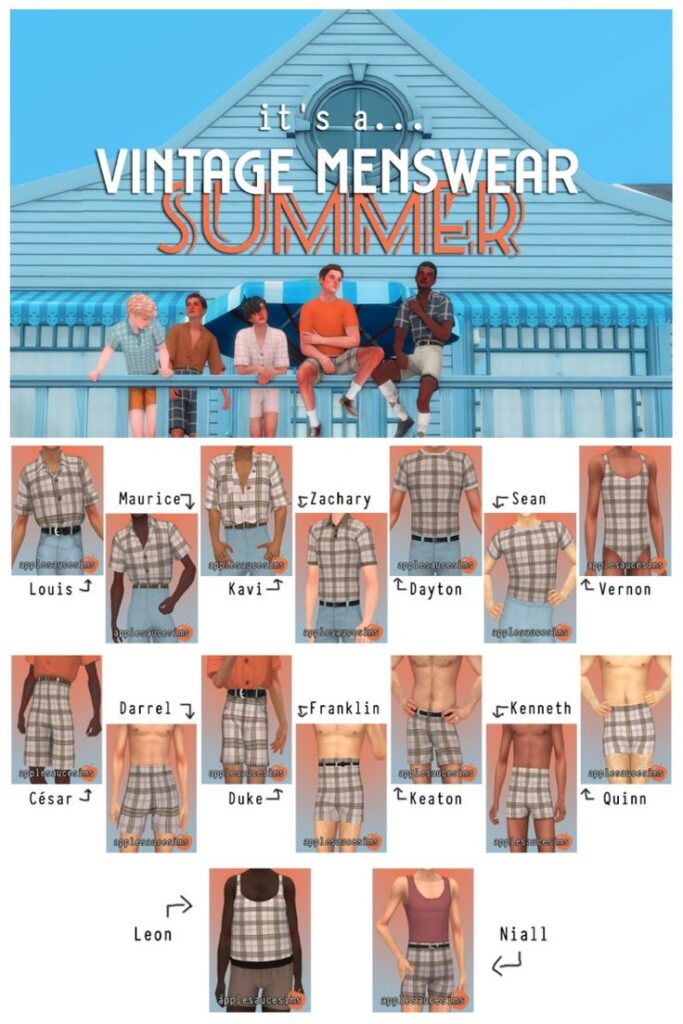 male clothes cc packs sims 4