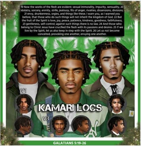 male locs cc sims 4