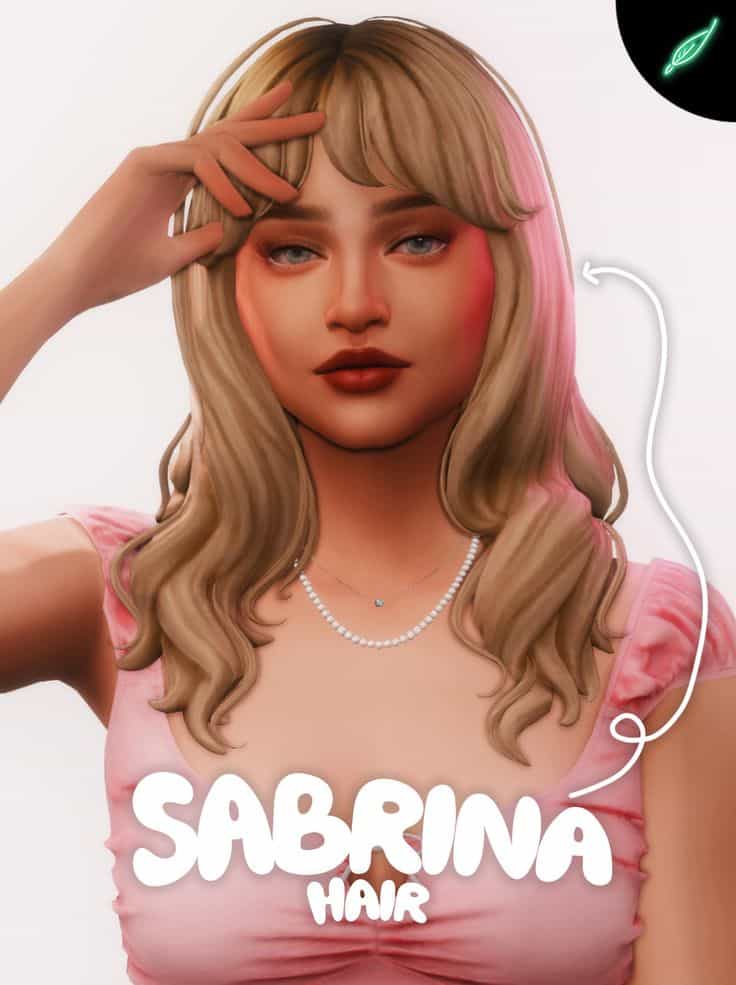 sabrina hair cc sims 4