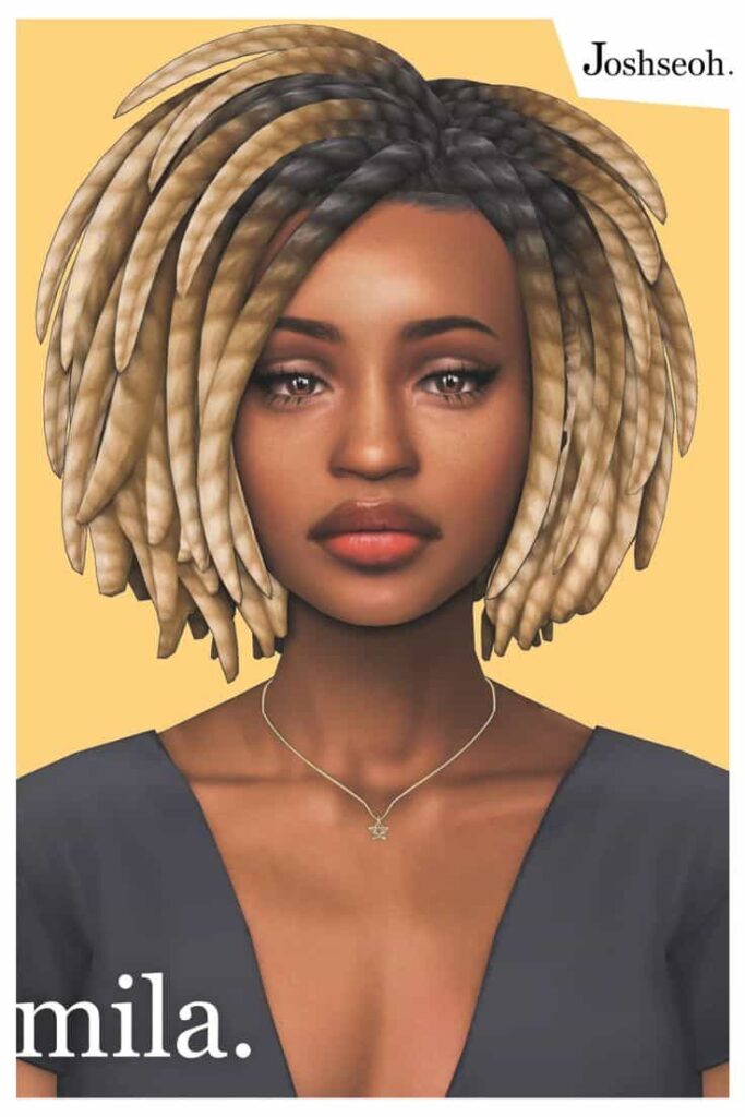 sims 4 black hair cc unisex