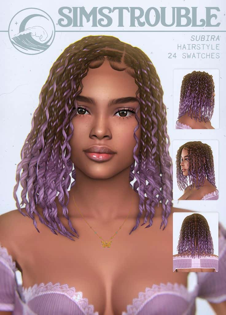 sims 4 bob braids cc