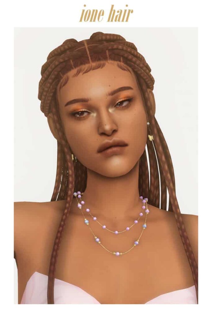 sims 4 braids cc set