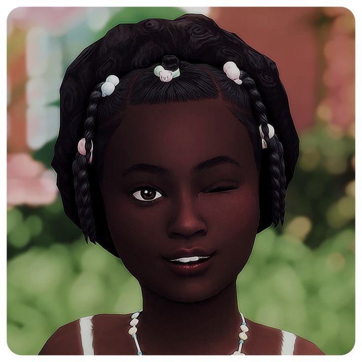 sims 4 child black hair cc