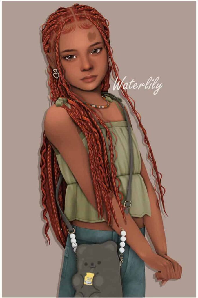 sims 4 child cc hair