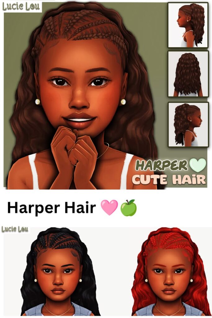 sims 4 child hair