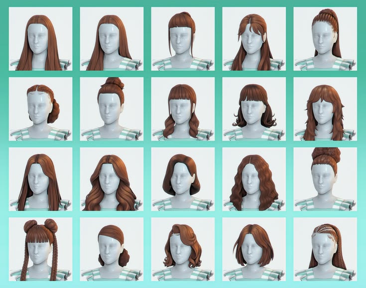 sims 4 child hair cc collection