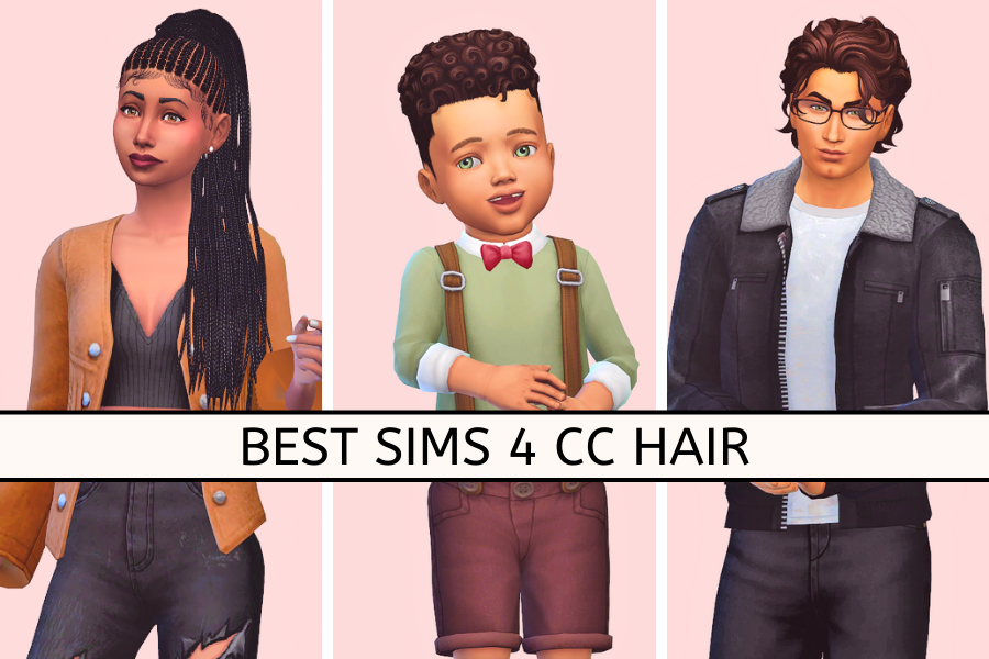 The Ultimate List of Sims 4 Hair CC (Maxis Match)