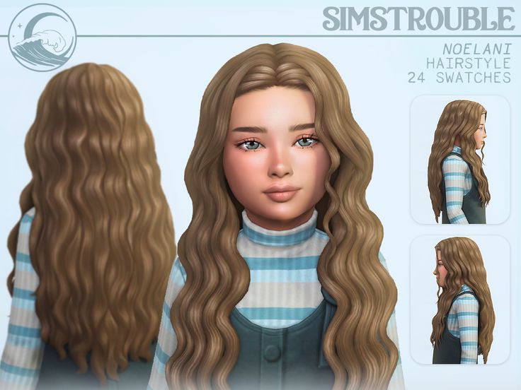 sims 4 kids cc hair