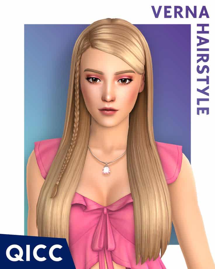 sims 4 long and straight hair cc