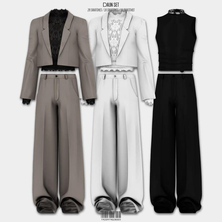sims 4 male clothes set