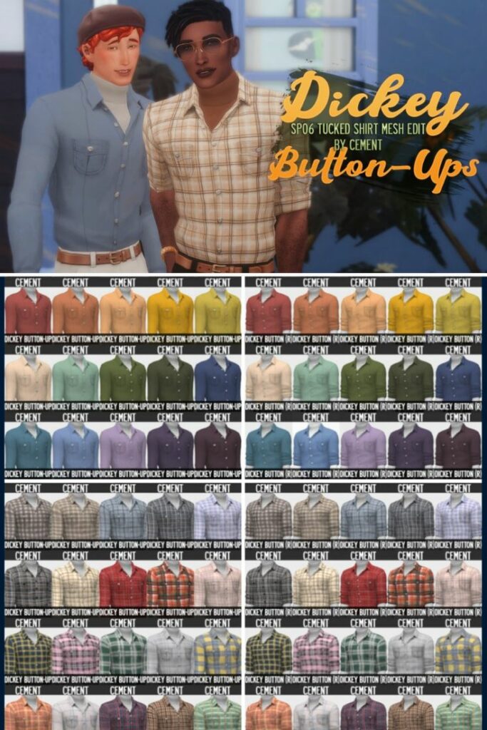 sims 4 male shirts cc