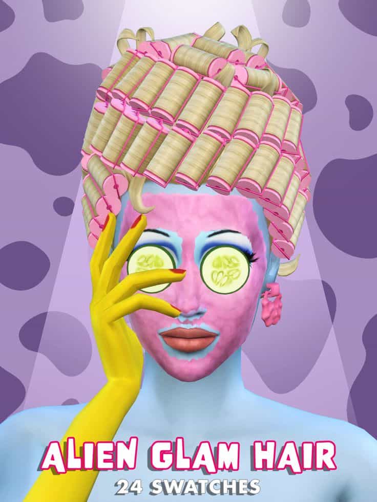 sims 4 roller hair cc