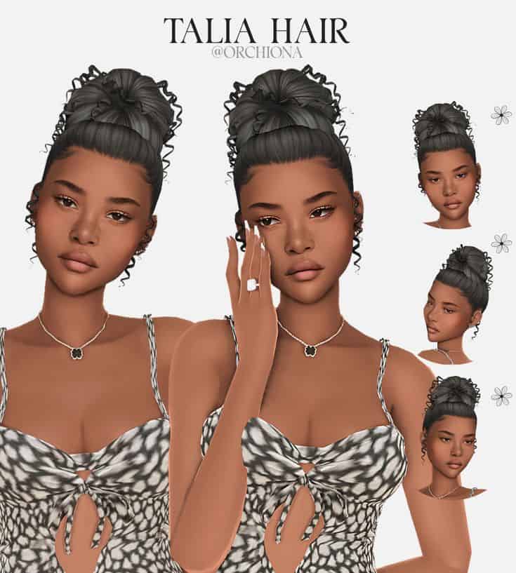 sims 4 talia hair cc