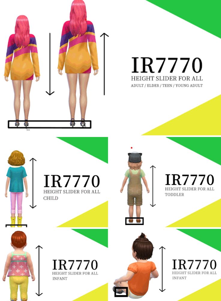 21+ Best Sims 4 Height Sliders To Create More Realistic Sims
