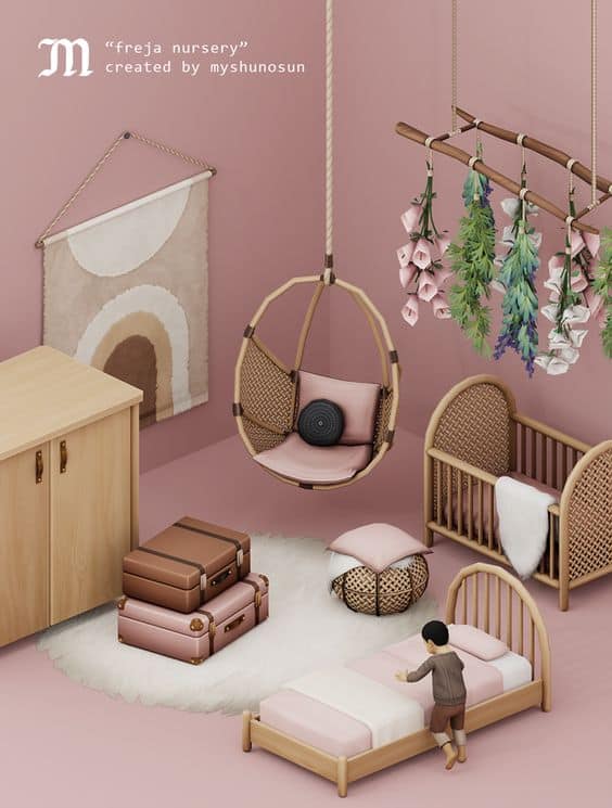 sims 4 baby furniture cc
