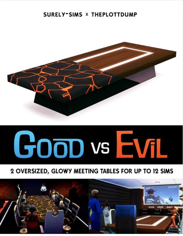 sims 4 board table