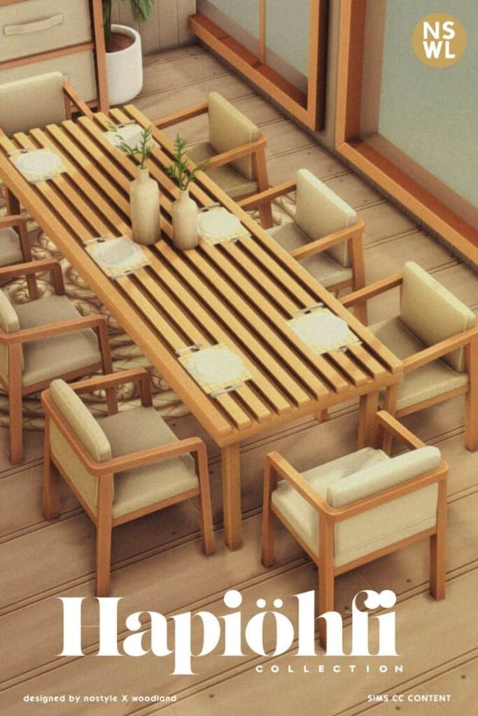 sims 4 dining room
