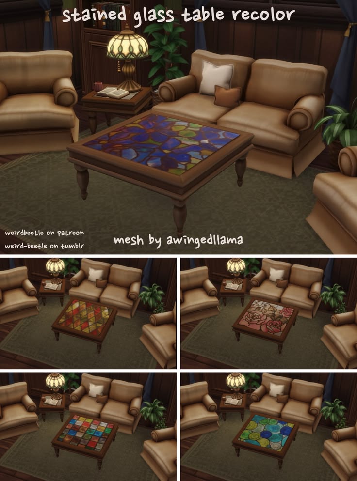 sims 4 furniture recolor