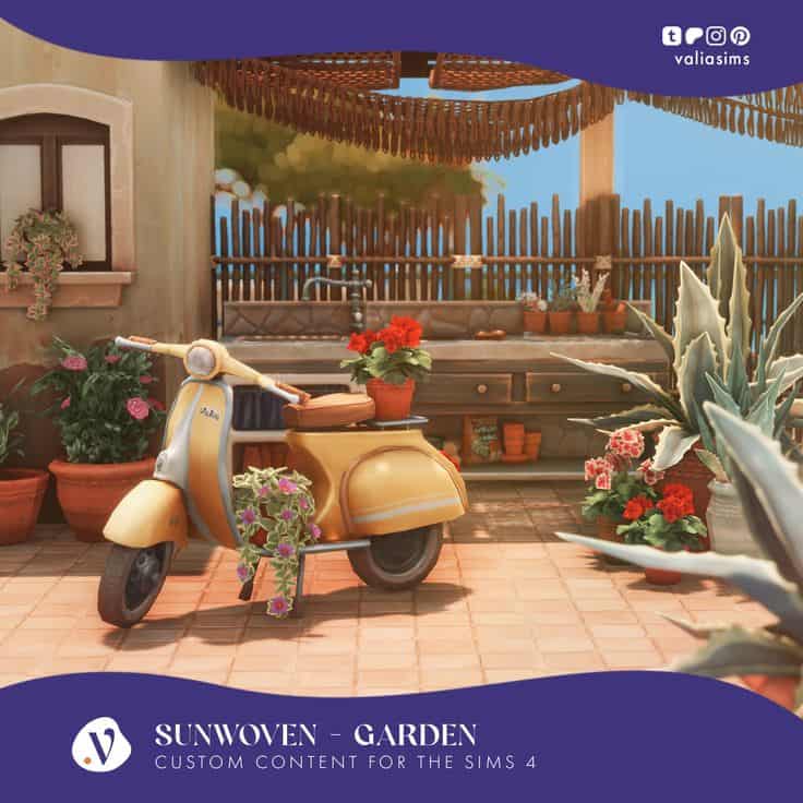 sims 4 garden cc pack