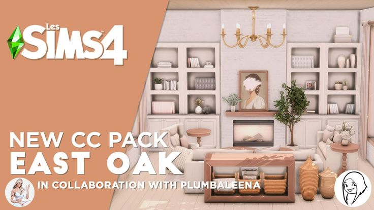 sims 4 living room cc pack
