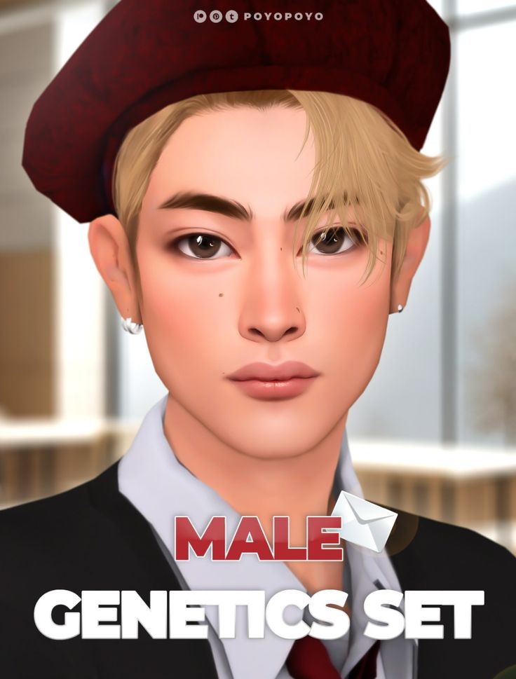 sims 4 male genetics set