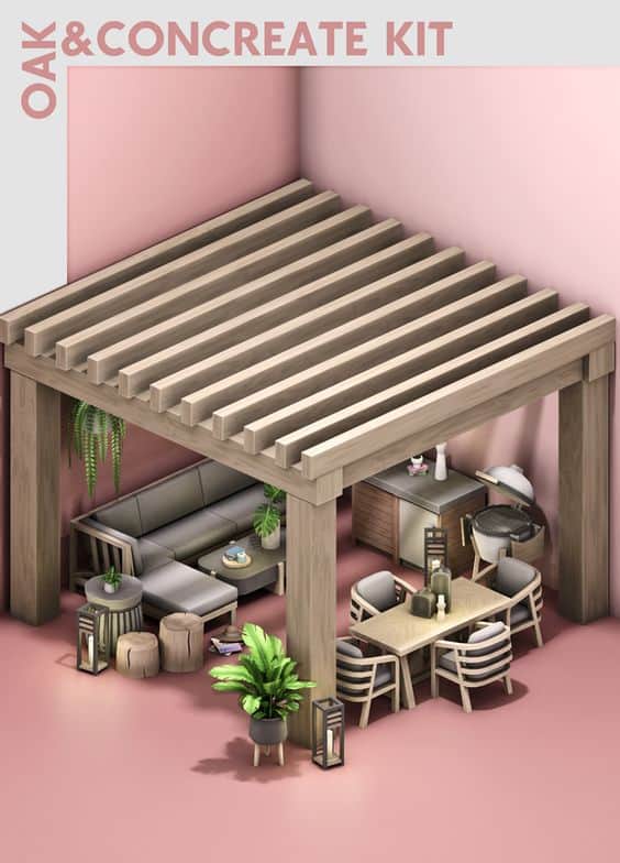 sims 4 outdoor furniture