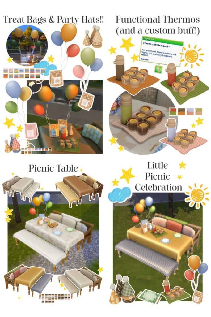 sims 4 picnic cc pack