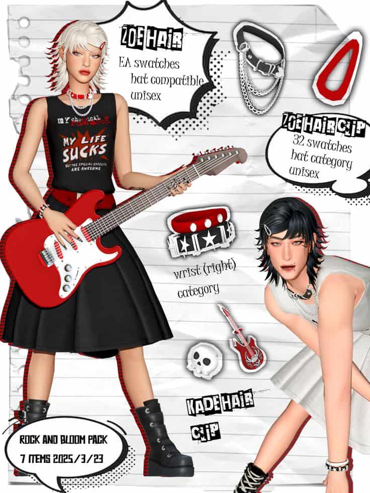 sims 4 punk cc pack