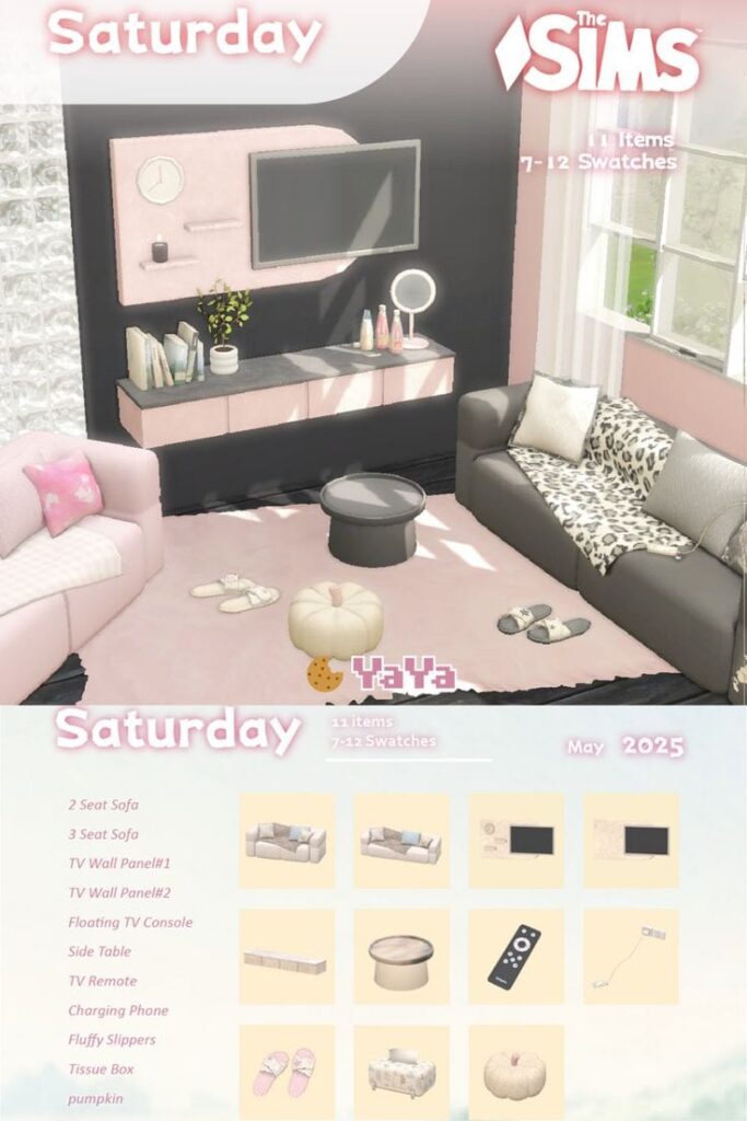 sims 4 saturday cc pack