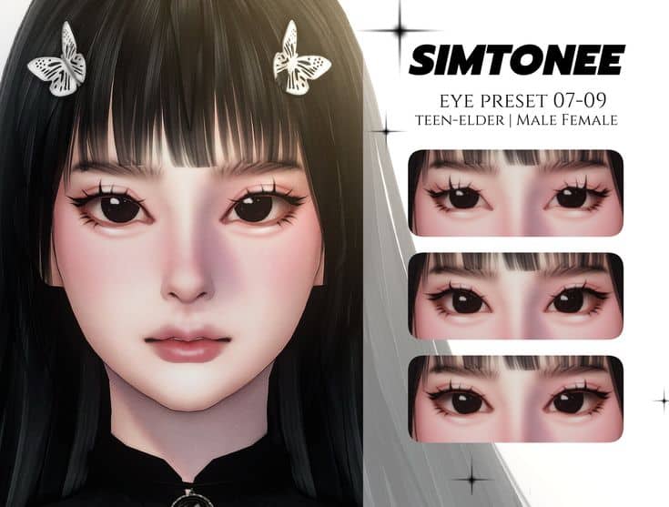 best sims 4 eye presets