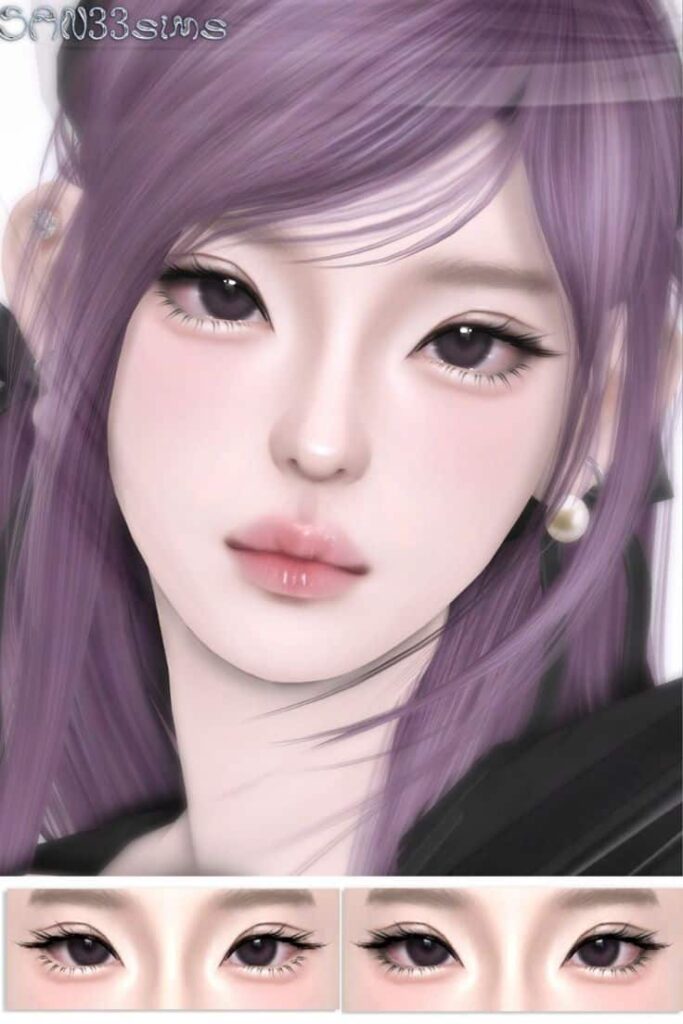 eyelashes cc sims 4