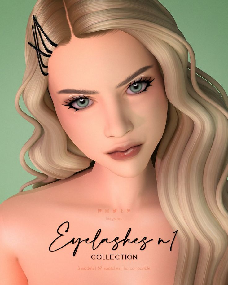 sims 4 3d lashes cc