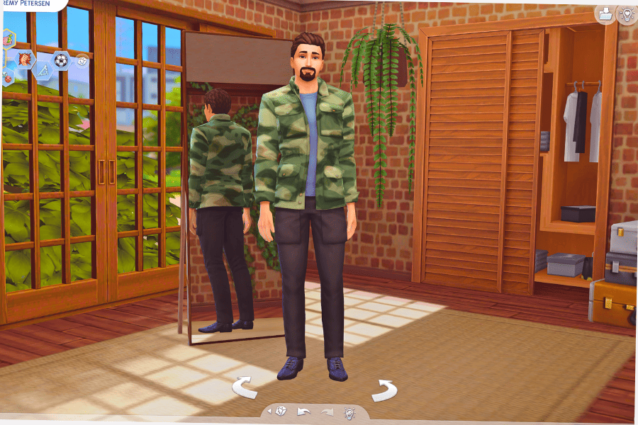 sims 4 aesthetic cas background