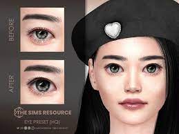 sims 4 asian eye preset