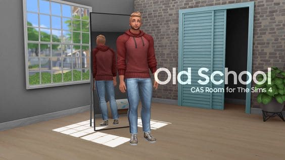 sims 4 cas background with mirror