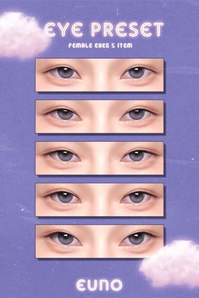 sims 4 eye presets pack